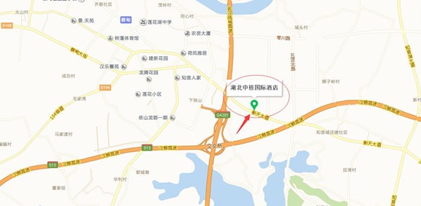 中核国际酒店区位图 中核国际酒店区位图