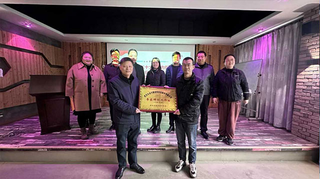 陈文胜主席授以九游“武汉市专家科创工作站”牌匾.jpg 陈文胜主席授以九游“武汉市专家科创工作站”牌匾.jpg